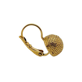 BOUCLES D'OREILLES GRACE PLAQUÉ OR 24K